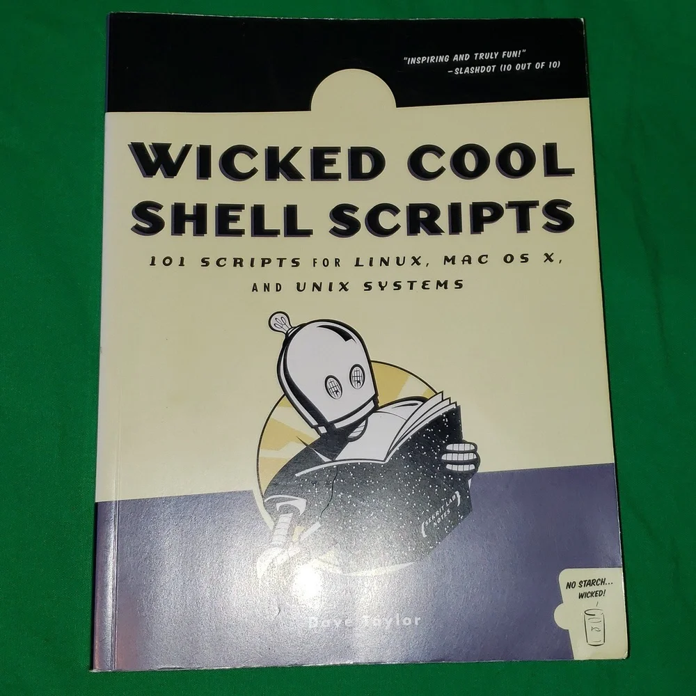 Linux & Unix Programming Tools and Wicked Cool Shell Scripts Paper Back Books - Picture 6 of 9